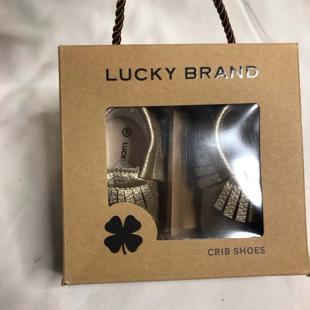 lucky Brand crib baby shoes